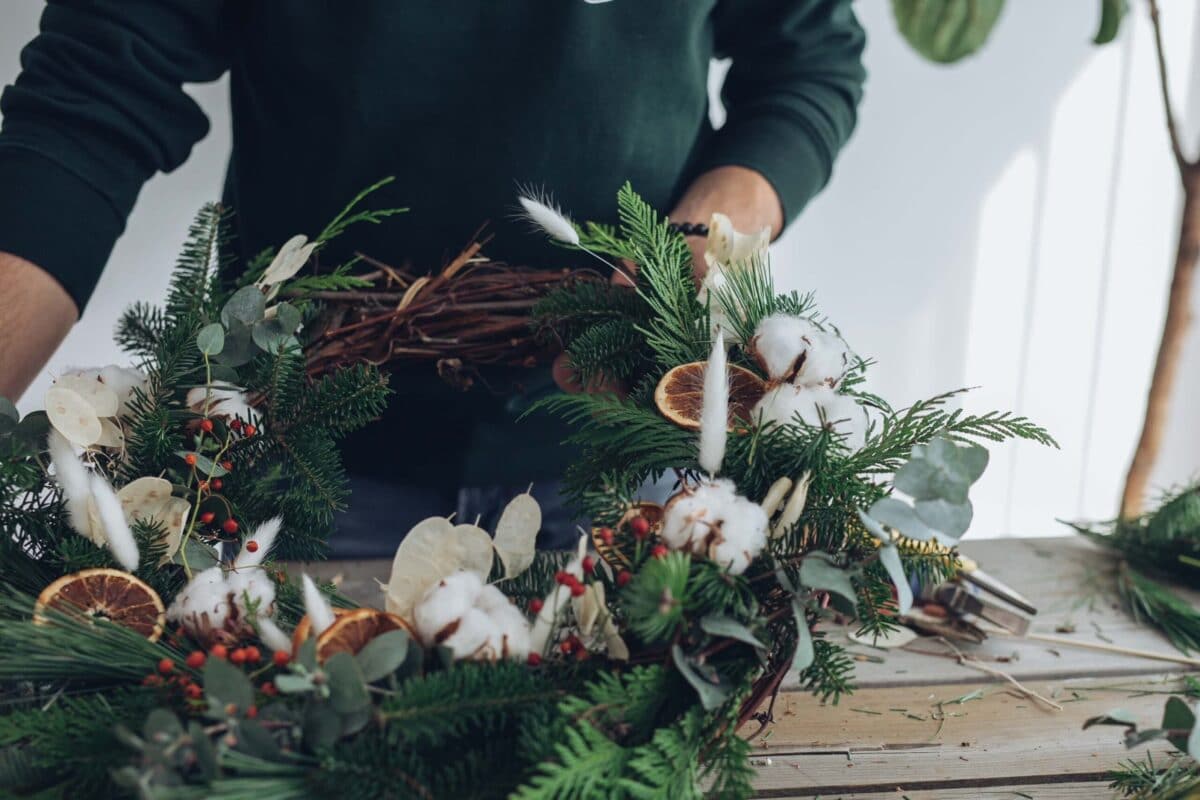 Prestige Citrus Wreath